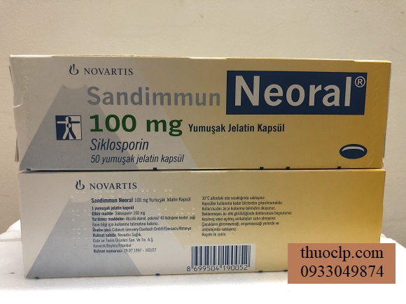 Thuoc Neoral 100mg Ciclosporin ngan ngua thai ghep tang (3)