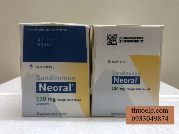 Thuoc Neoral 100mg Ciclosporin ngan ngua thai ghep tang (4)