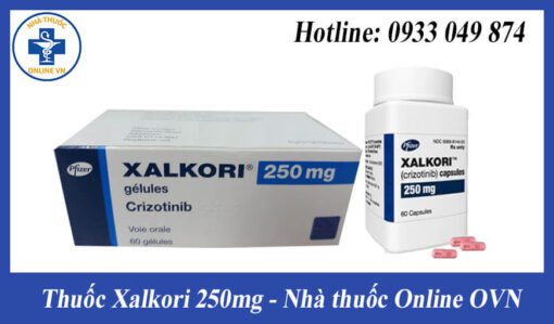 Thuốc Xalkori 250mg Crizotinib