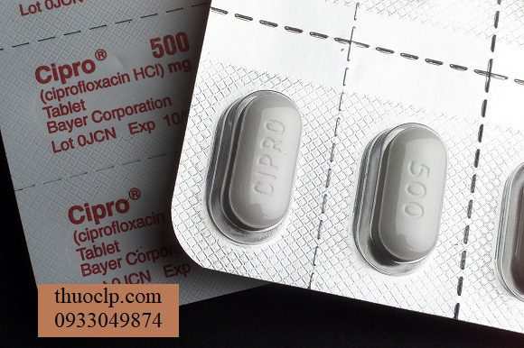 Thuoc Ciprofloxacin 250mg 500mg 750mg dieu tri benh nhiem trung nang 1