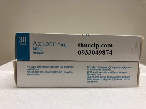 Thuốc Azilect 1mg Rasagiline điều trị bệnh Parkinson (2)