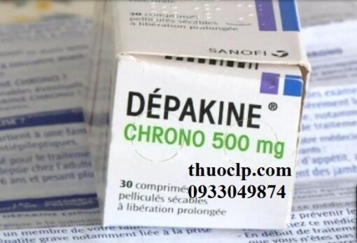 Thuốc Depakin chrono 500mg Valproic Acid chống động kinh (3)