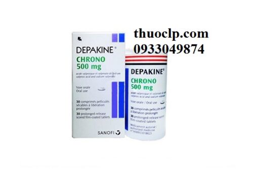 Thuốc Depakin chrono 500mg Valproic Acid chống động kinh (4)