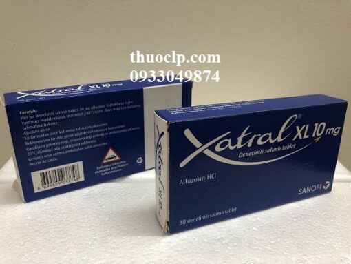 Thuốc Xatral 10mg Alfuzosin Hydrochloride điều trị bệnh tăng sản tuyến tiền liệt lành tính (BPH) (3)
