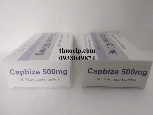 Thuốc Capbize 500mg Capecitabine điều trị ung thư đại tràng, ung thư vú, ung thư dạ dày (3)