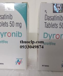 Thuốc Dyronib 50mg Dasatinib điều trị bệnh bạch cầu dòng tủy mãn tính (1)