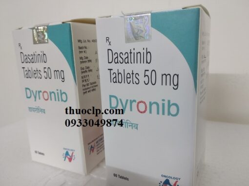 Thuốc Dyronib 50mg Dasatinib điều trị bệnh bạch cầu dòng tủy mãn tính (3)
