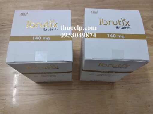 Thuốc Ibrutix 140mg Ibrutinib điều trị các bệnh bạch cầu mãn tính dòng lympho, u tế bào vỏ (4)