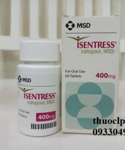 Thuốc Isentress 400mg Raltegravir điều trị HIV (2)