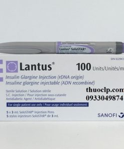 Thuốc Lantus solostar 100IU/ml Insulin Glargine điều trị đái tháo đường (1)