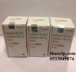 Thuốc Ledifos 90mg/400mg Ledipasvir và Sofosbuvir điều trị viêm gan C (1)