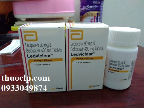 Thuốc Ledviclear 90mg/400mg Ledipasvir và Sofosbuvir điều trị viêm gan C (4)