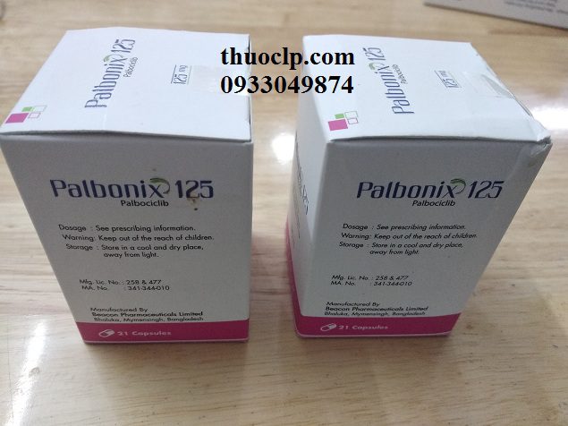 Thuốc Palbonix 125mg Palbociclib điều trị ung thư vú tiến triển và di căn (3)