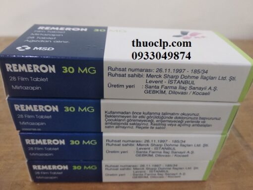 Thuốc Remeron 30mg Mirtazapine điều trị trầm cảm (5)