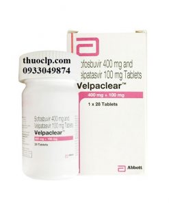 Thuốc Velpaclear 400/100mg Sofosbuvir và Velpatasvir điều trị viêm gan C (2)