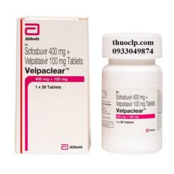 Thuốc Velpaclear 400/100mg Sofosbuvir và Velpatasvir điều trị viêm gan C (3)