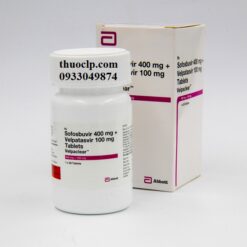 Thuốc Velpaclear 400/100mg Sofosbuvir và Velpatasvir điều trị viêm gan C (4)