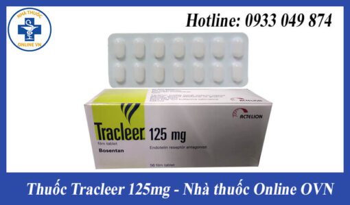 Thuốc Tracleer 125mg Bosentan thuốc điều trị tăng huyết áp động mạch phổi