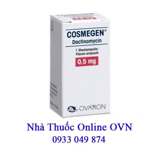 Thuốc Cosmegen Dactinomycin 500mcg thuốc chống ung thư